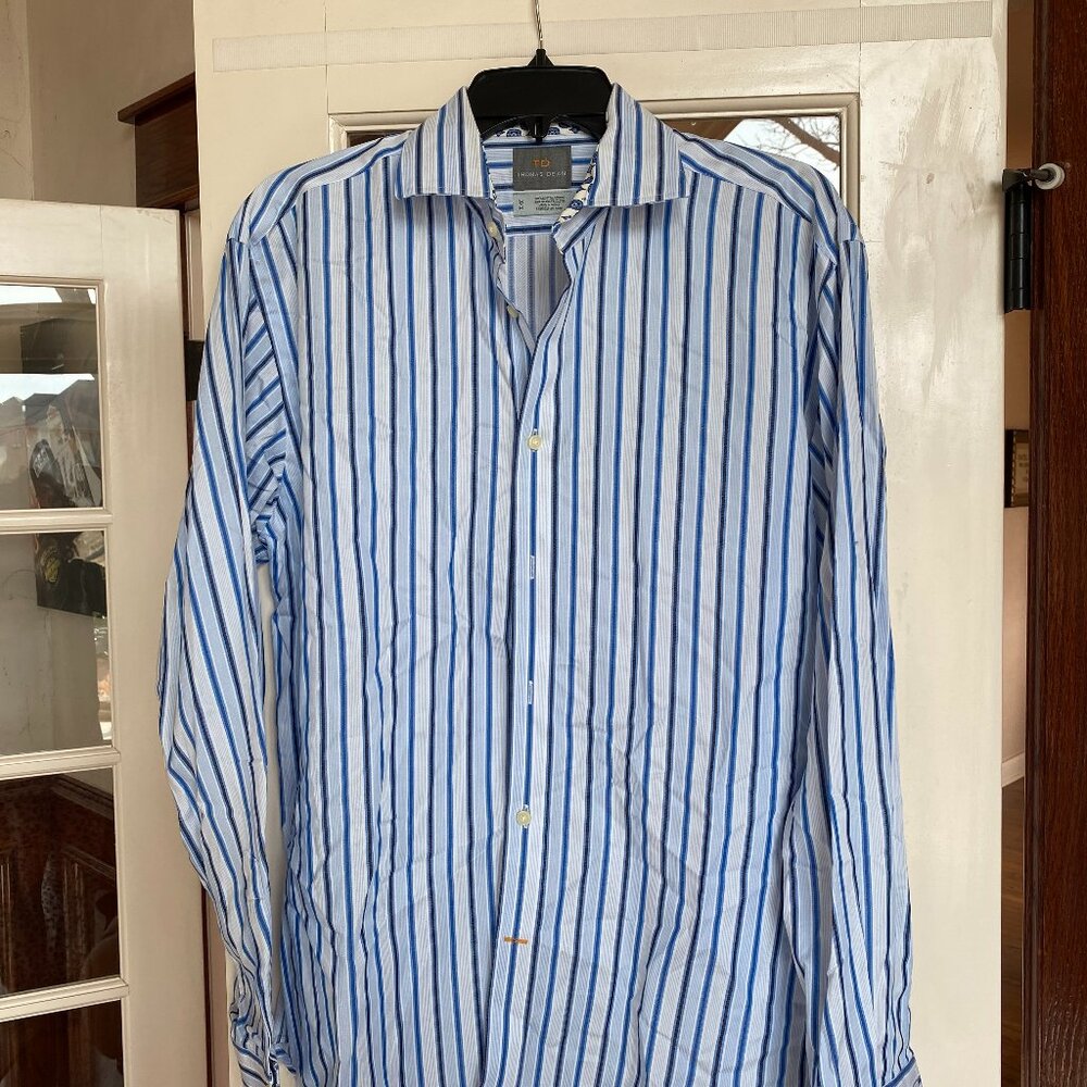 Thomas Dean Men's Dress Shirt - size M